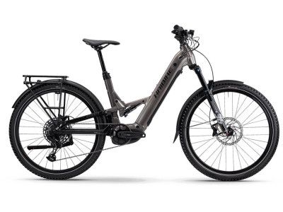 Trekové elektrokolo Haibike Adventr 10 – Low | metal sand / black