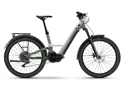 Trekové elektrokolo Haibike Adventr 4 – Low | grey / bamboo