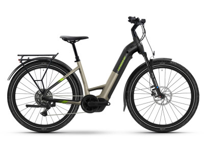 Trekové elektrokolo Haibike Trekking 4 – Low | sand / lime