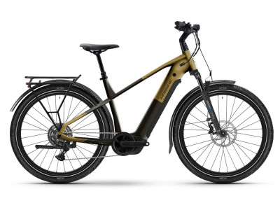 Trekové elektrokolo Haibike Trekking 7.5 – High | black / gold
