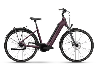 Městské elektrokolo Winora Tria N5 | fialová