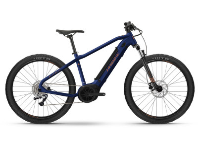 Horské elektrokolo Haibike Alltrack 4 27,5" | cool blue / leather