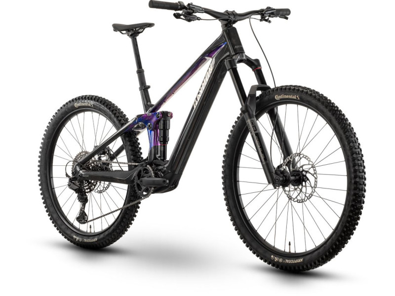 Horské elektrokolo Raymon Tarok Pro | 2027, carbon/galaxy, S