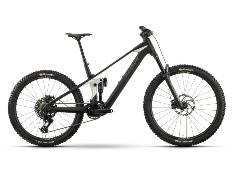 Horské elektrokolo Raymon Tarok Ultra| 2027, black/white, M
