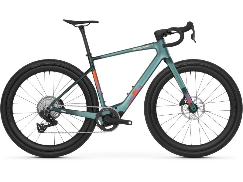 Gravelové elektrokolo Megamo Along 03 CW | 2027, pop green, M