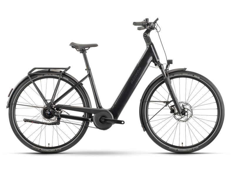Městské elektrokolo Raymon Numa Comp FW Wave | 2027, black, L