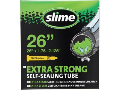 Duše Slime Extra Strong – 26 x 1,75-2,125, galuskový ventil
