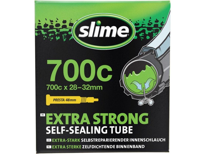 Duše Slime Extra Strong– 700 x 28-32, galuskový ventil