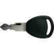 Zámek Abus 6806K/85 black Square Chain