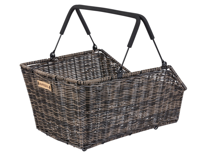 Koš na nosič Basil Cento Rattan Look MIK