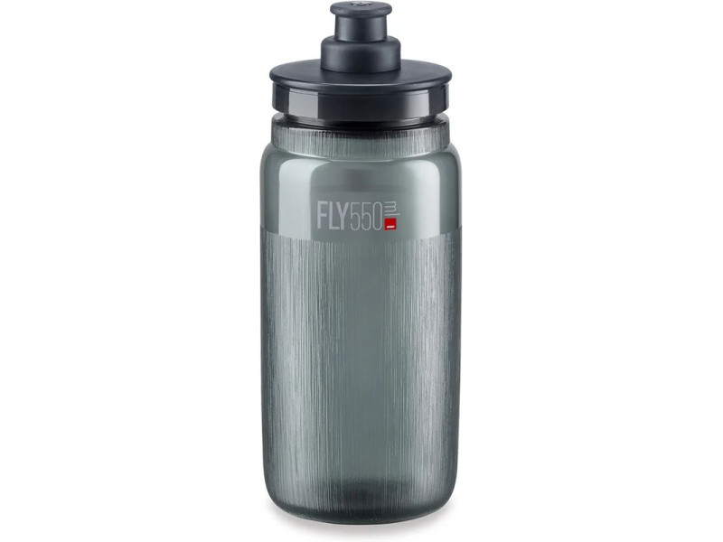 Cyklistická láhev na pití Elite Fly Tex –⁠ kouřová 550 ml