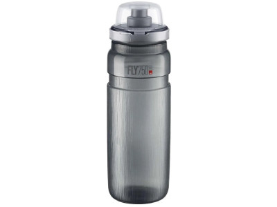 Cyklistická láhev na pití Elite Fly MTB Tex –⁠ kouřová 750 ml