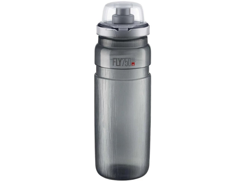 Cyklistická láhev na pití Elite Fly MTB Tex –⁠ kouřová 750 ml