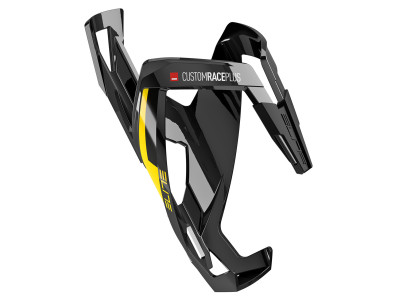 Držák na láhev Elite Custom Race Plus – černá/žlutá