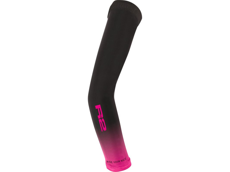 Cyklistické návleky na ruce R2 Mangu ATC02C – černá/růžová