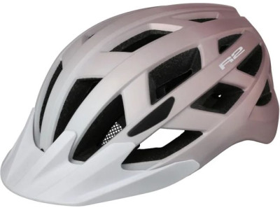 Cyklistická helma R2 ATH18A1 LUMEN – bílá/růžová