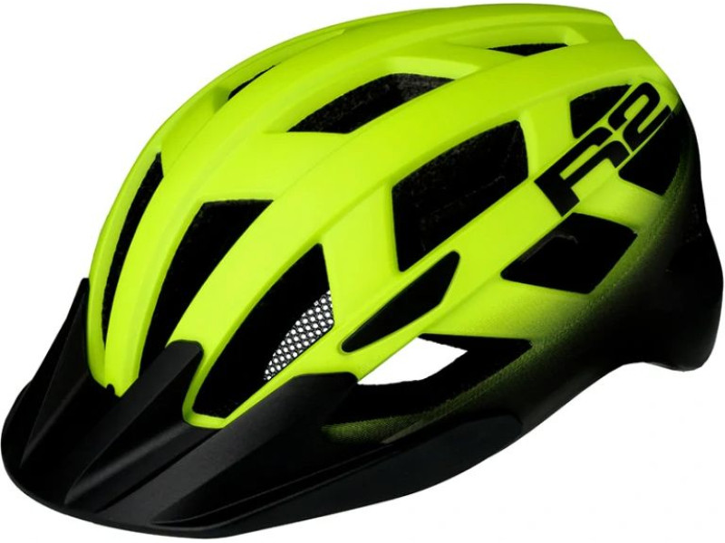 Cyklistická helma R2 ATH18Z LUMEN – žlutá
