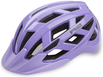 Cyklistická helma R2 ATH20Y LUMEN JUNIOR – fialová