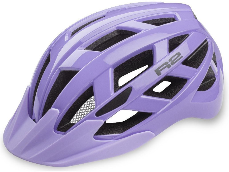 Cyklistická helma R2 ATH20Y LUMEN JUNIOR – fialová