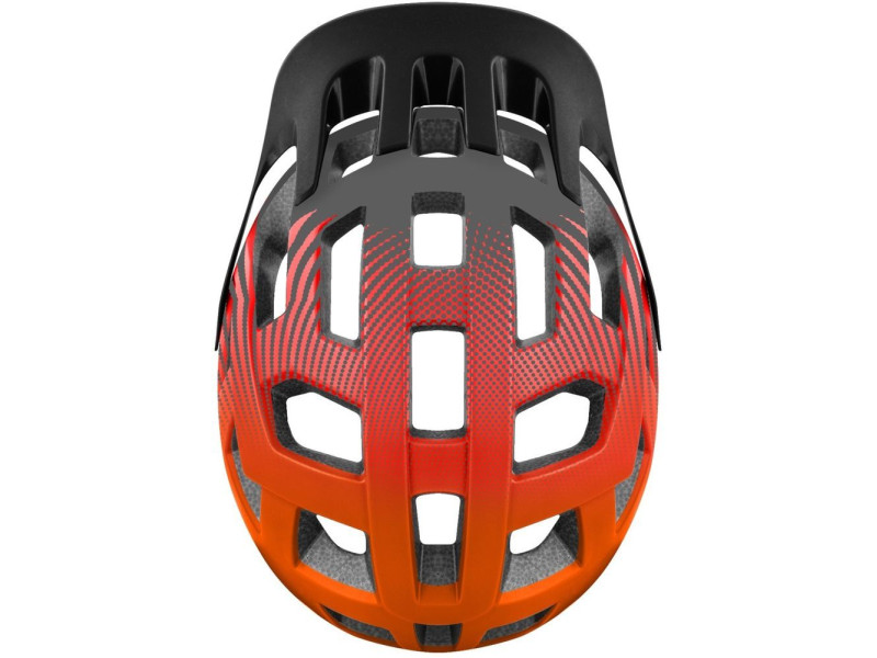 Cyklistická helma R2 ATH24D FARGO – oranžová/šedá