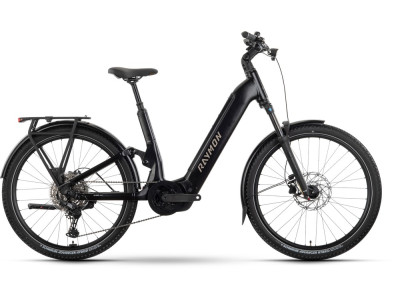 Trekové elektrokolo Raymon Tavano Comp Wave | černá