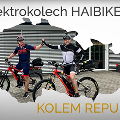 Na elektrokolech HAIBIKE kolem republiky