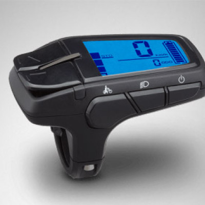 LCD displej YAMAHA s bočním ovládáním